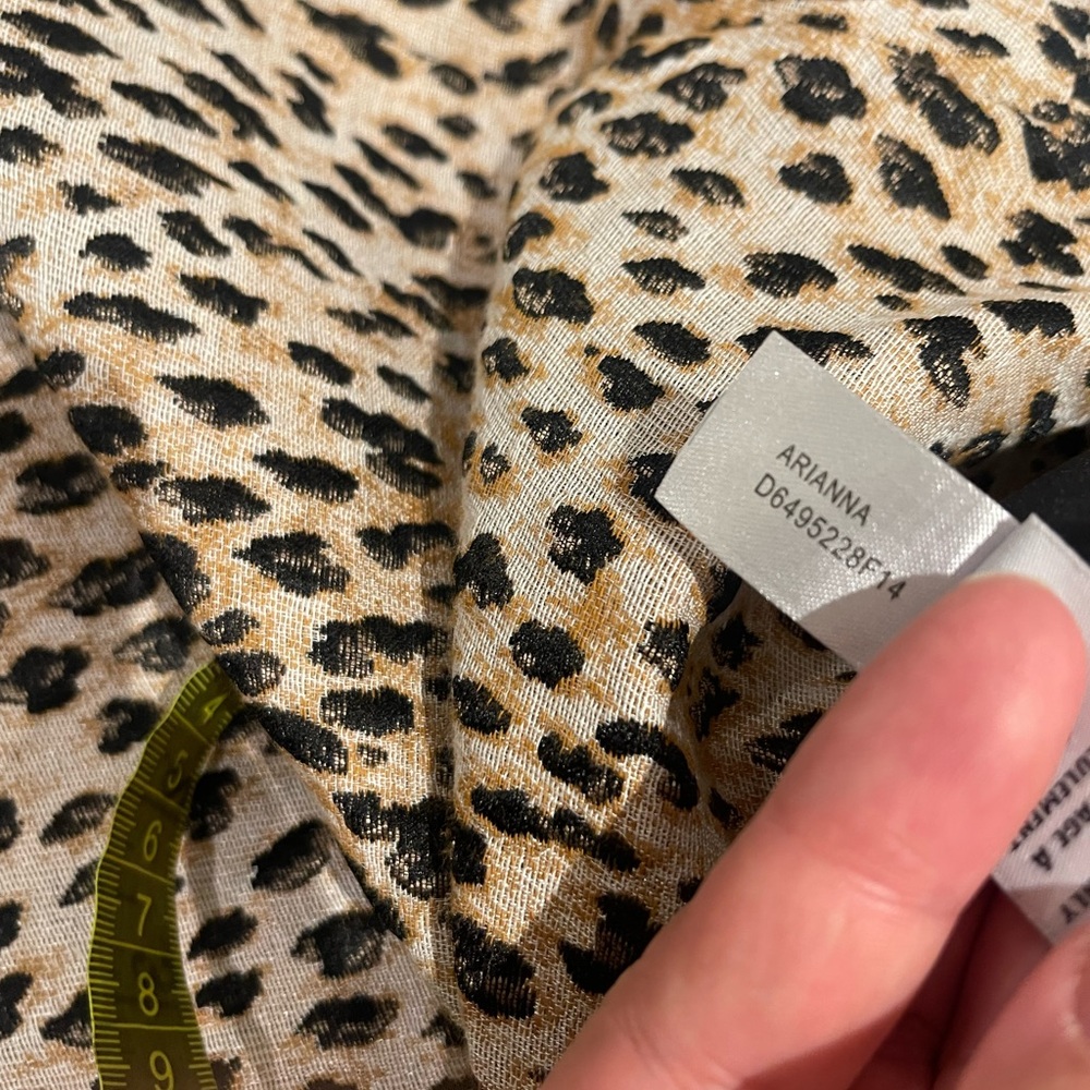 Diane Von Furstenberg NWT Arianna Animal leopard cheetah Dress 8 indie sleaze - Picture 11 of 15